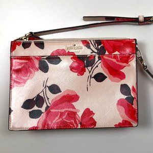 Kate Spade Pink Floral Crossbody Bag